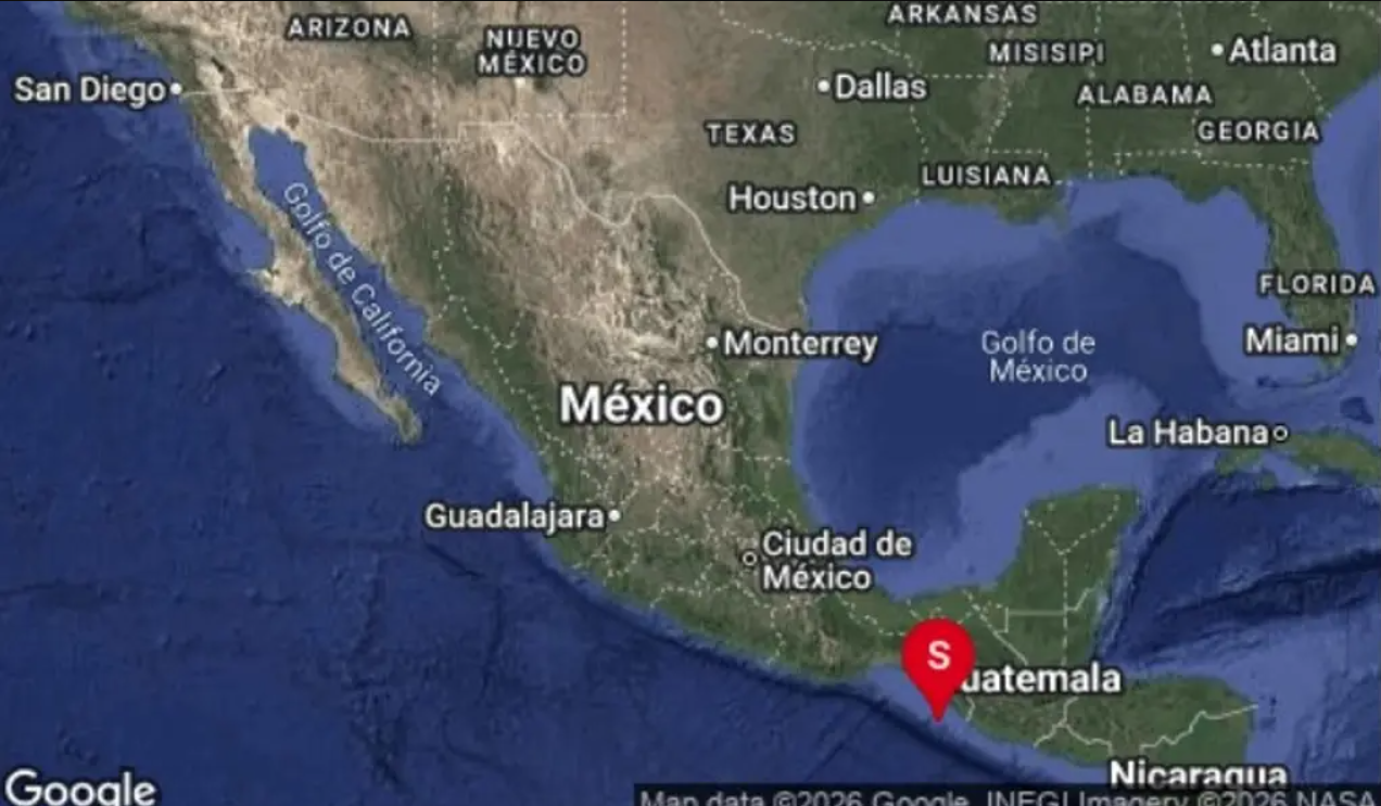 Suman casi 300 réplicas tras sismo del 17 de julio de magnitud 7,4 en Chiapas, reporta SNN
