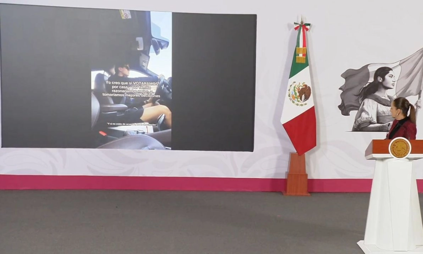 Sheinbaum rechaza propuestas para limitar el voto; la califica de “absurda y antidemocrática”