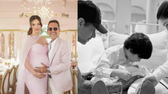 FOTOS: Nadia Ferreira, Marc Anthony y su hijo anuncian la llegada de su bebé Myla