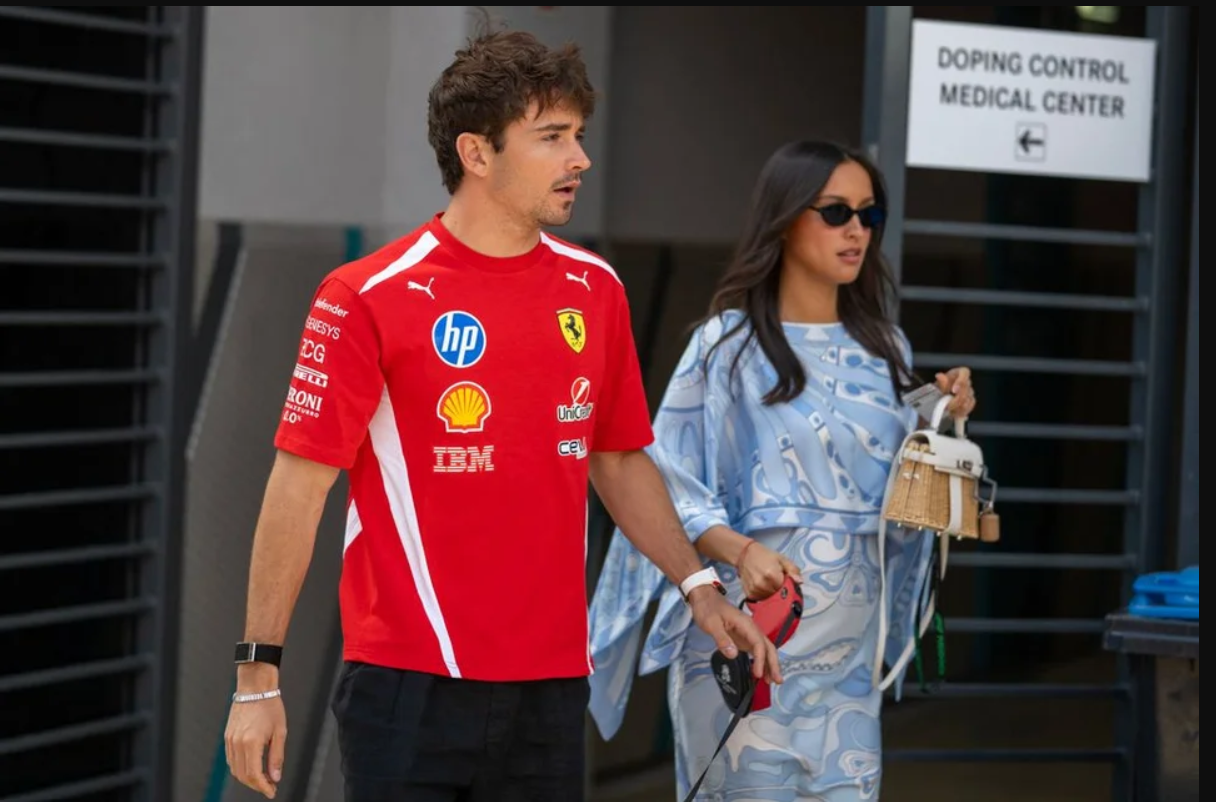 ¡Bebé en camino! Charles Leclerc y Alexandra Saint Mleux desatan rumores de embarazo en GP de Hungría