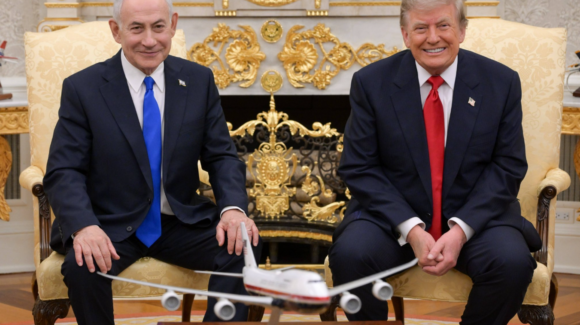 Donald Trump recibió a Benjamín Netanyahu en la Casa Blanca para analizar el conflicto con Irán