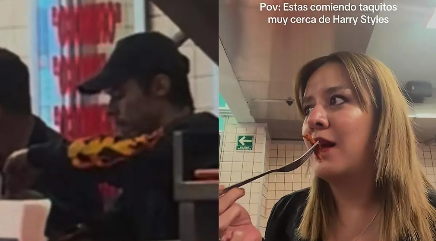 Harry Styles fue sorprendido comiendo tacos en la Roma y conociendo la CDMX antes de sus conciertos
