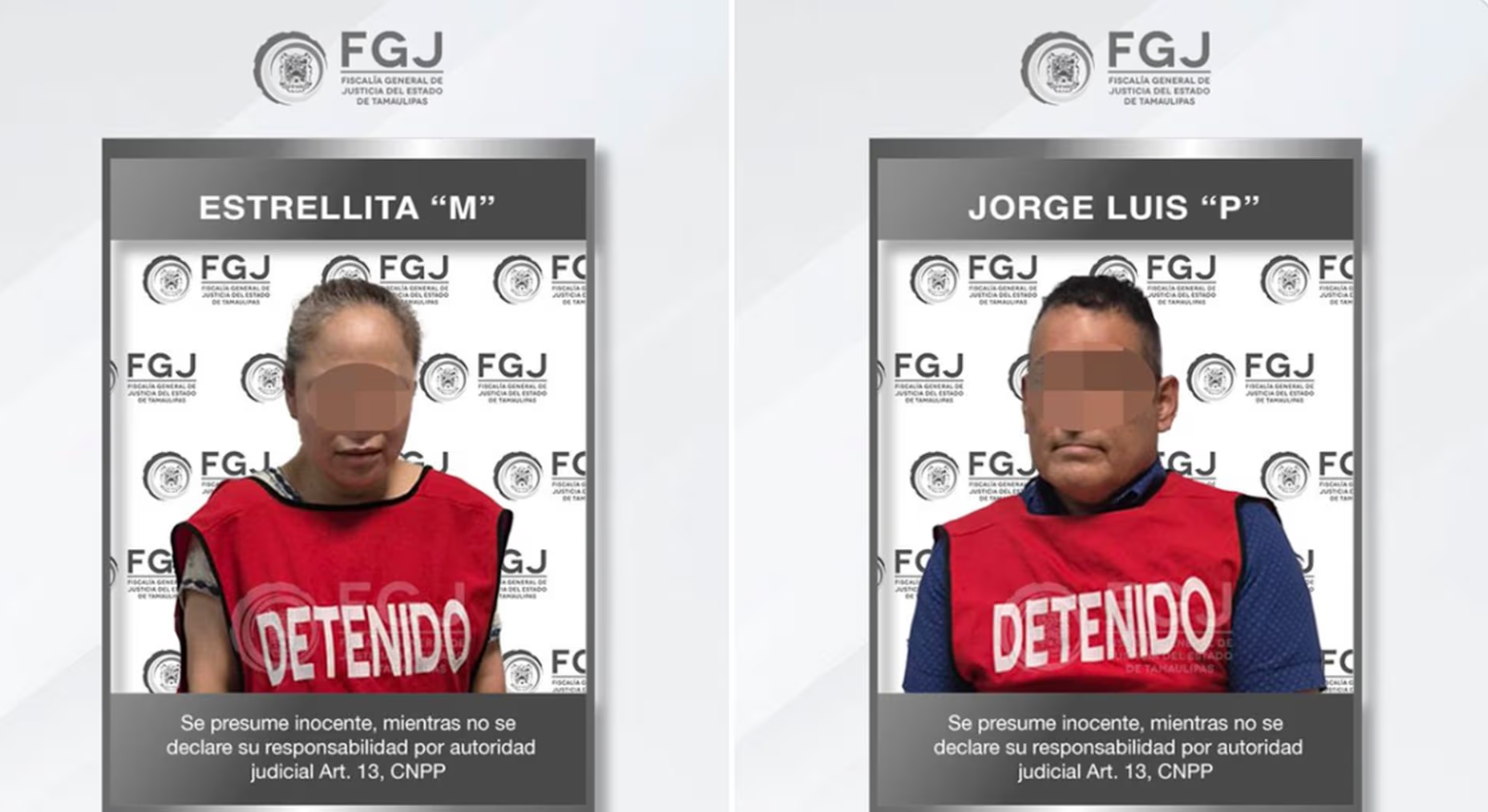 Vinculan a proceso a Jorge Luis ‘N’ y Estrellita ‘N’ por feminicidio de Dafne; ambos permanecerán en prisión preventiva