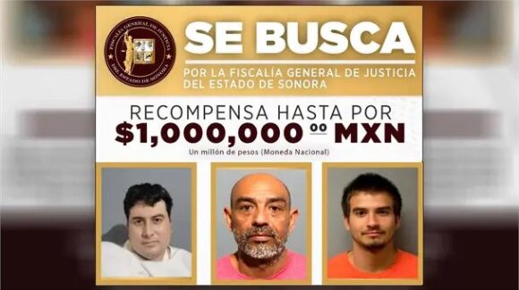 FGJES ofrece hasta un millón de pesos por información de hombres que escaparon del Cereso 2 de Hermosillo