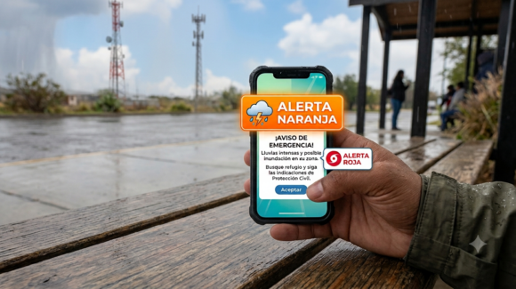 Gobierno de México alista sistema de alerta meteorológica para celulares