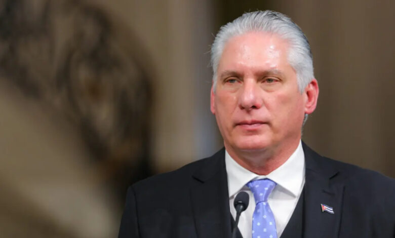 Díaz-Canel, presidente de Cuba, niega presencia de bases militares chinas en la isla