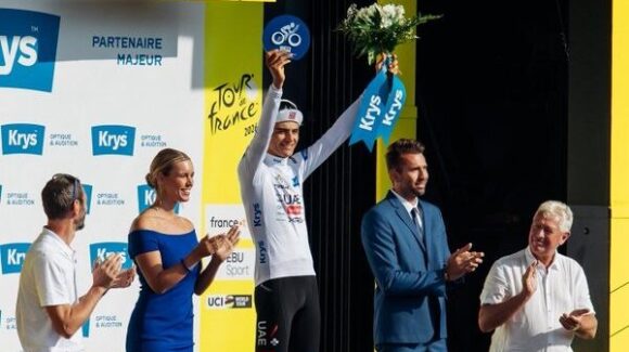 Tour de Francia: El mexicano Isaac del Toro finaliza quinto en la etapa 16 del Tour