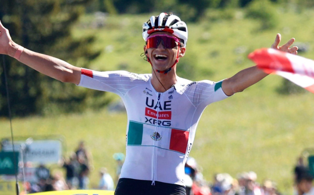 ¡Sigue en el podio! El mexicano Isaac del Toro mantiene la tercera posición en el Tour de France