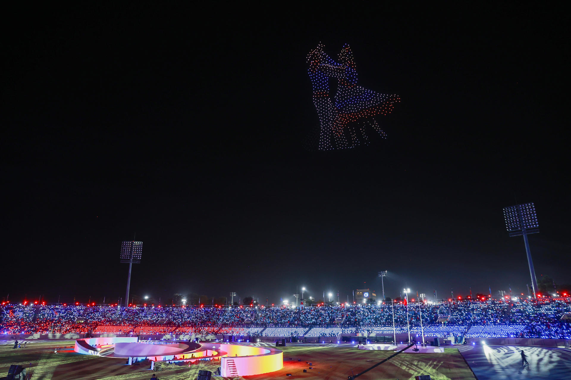 República Dominicana inaugura con un espectacular show los XXV Juegos Centroamericanos y del Caribe 2026