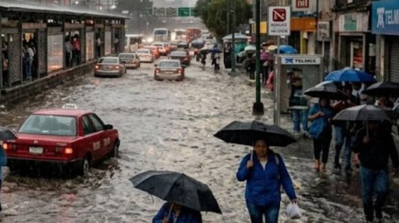 Tome sus precauciones, prevén lluvias fuertes y granizo en CDMX este domingo por la tarde