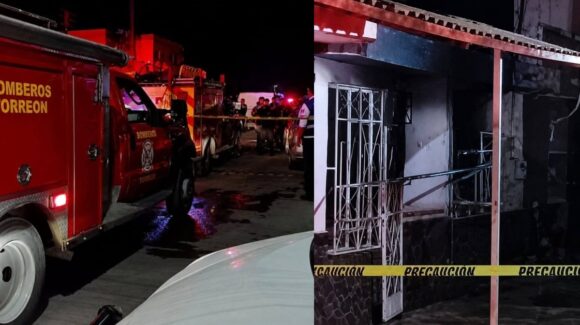 Mueren una madre y su hijo de 8 años en un incendio en Torreón, Coahuila; investigan si la causa de los decesos fue una intoxicación