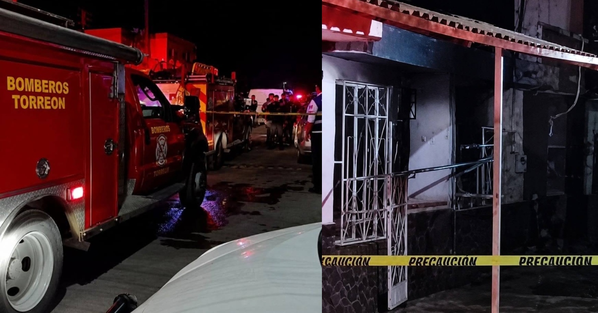 Mueren una madre y su hijo de 8 años en un incendio en Torreón, Coahuila; investigan si la causa de los decesos fue una intoxicación