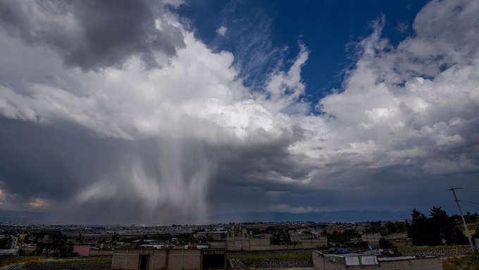 Monzón mexicano traerá lluvias intensas, granizo y tormentas eléctricas este fin de semana