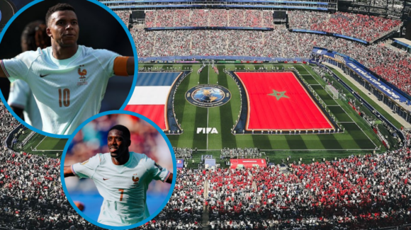 Mundial 2026: Con golazos de Mbappé y Dembele, Francia vence a Marruecos y avanza a semifinales