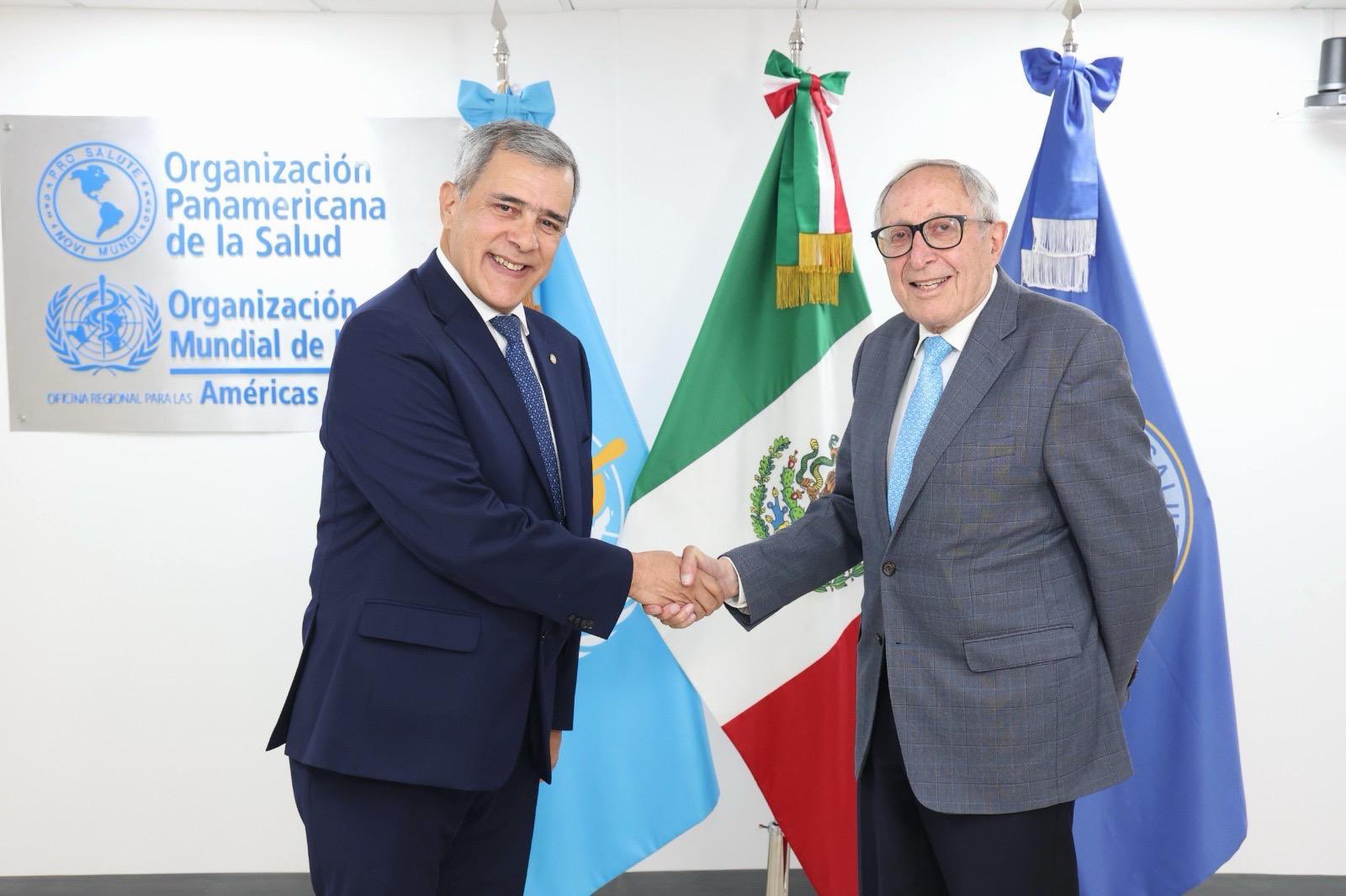 México y OPS acuerdan plan para reforzar Sistema Nacional de Salud
