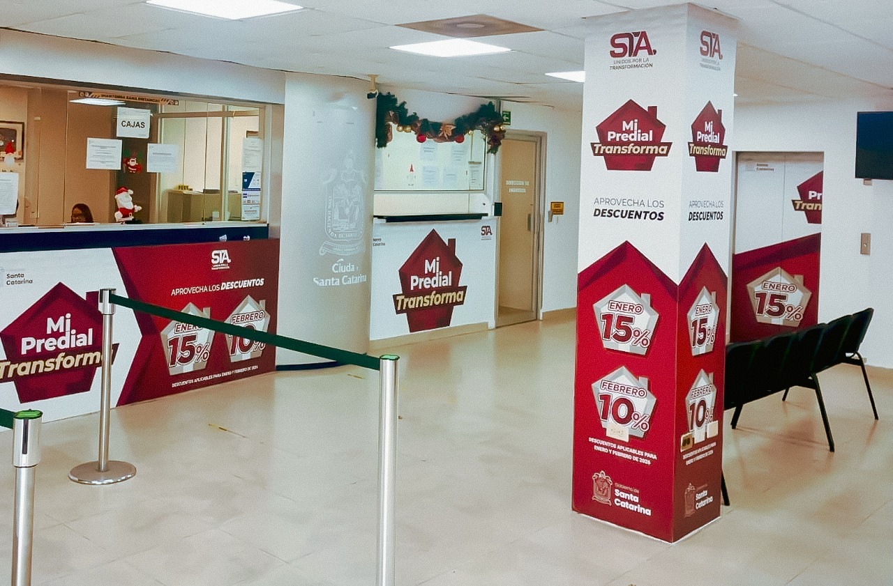 Aprueba Santa Catarina programa 'Borrón y Cuenta Nueva' con descuentos de hasta 100% en el predial