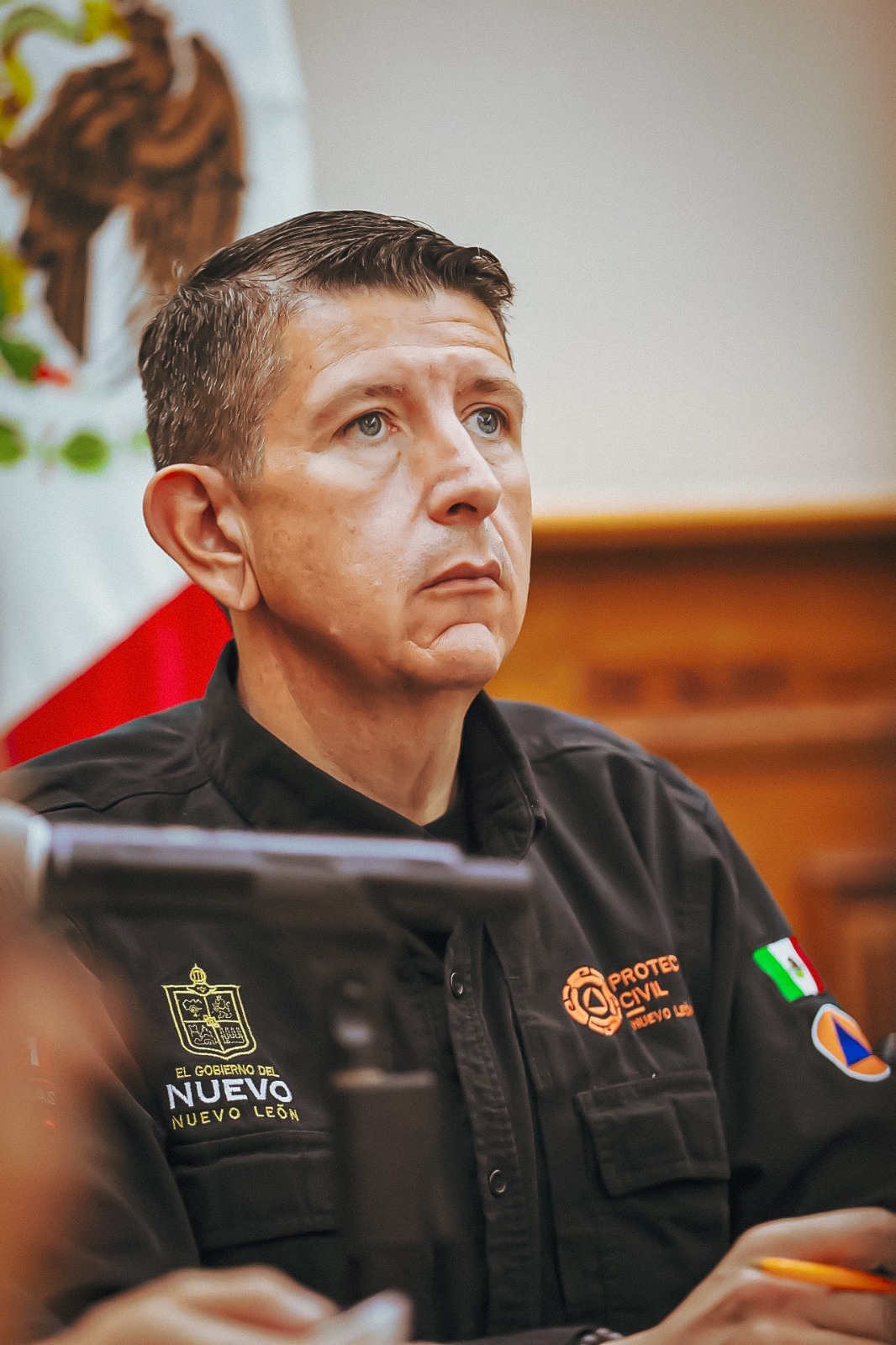 Erik Cavazos, director de Protección Civil