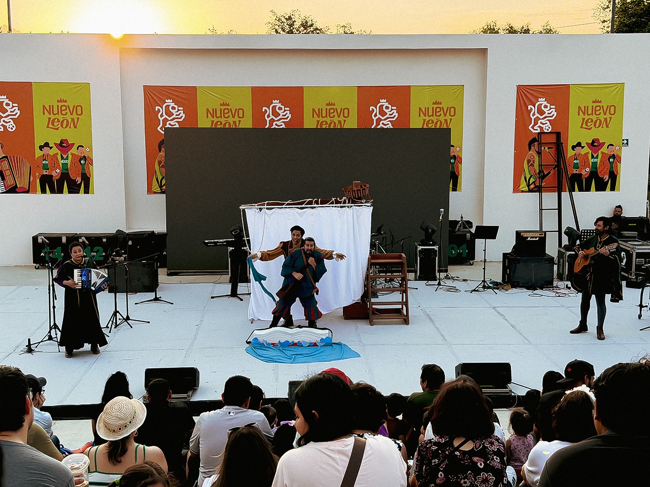Navegan la imaginación y la realidad de la música en el Foro Cultural Parque del Agua