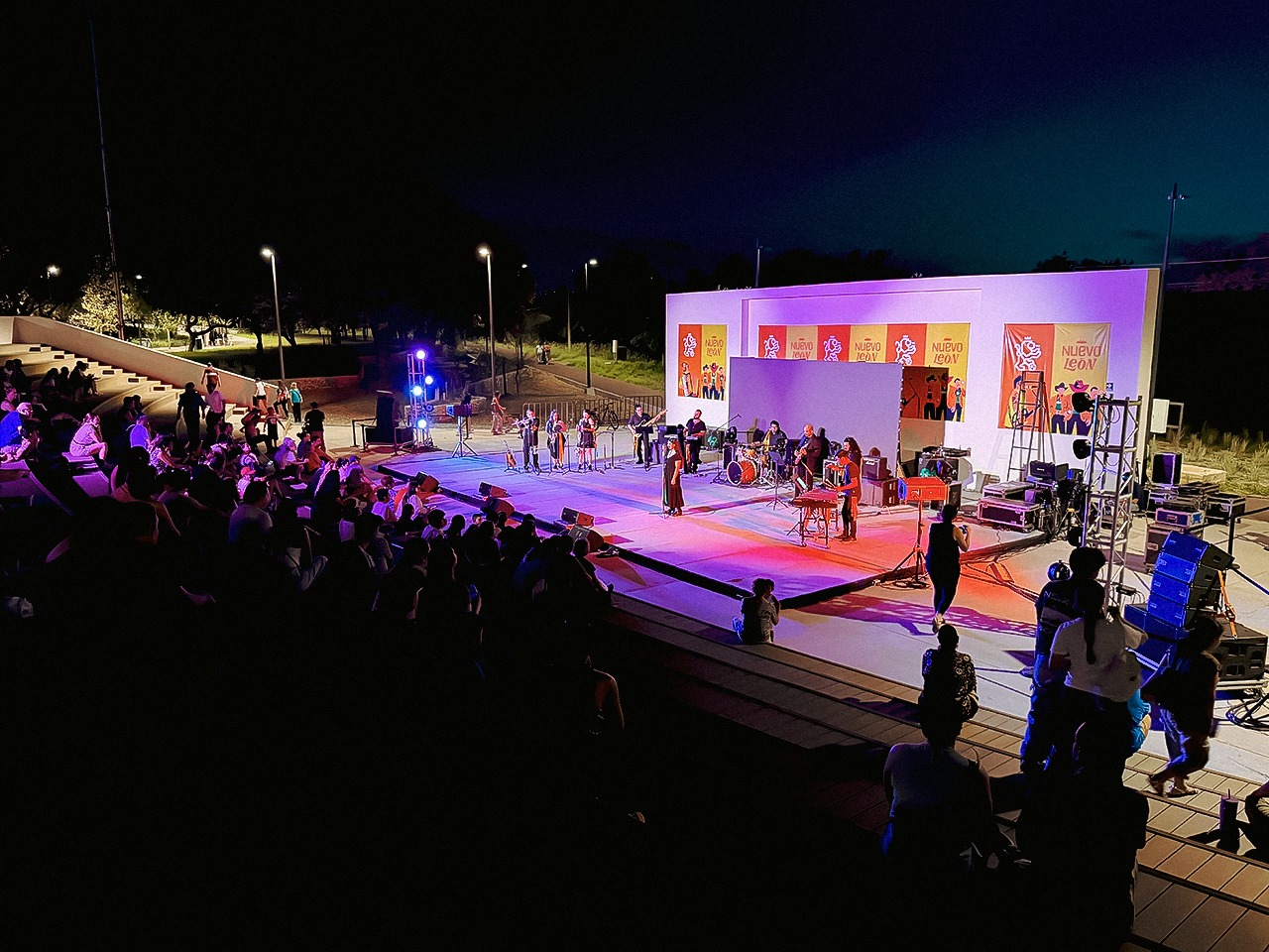 Navegan la imaginación y la realidad de la música en el Foro Cultural Parque del Agua