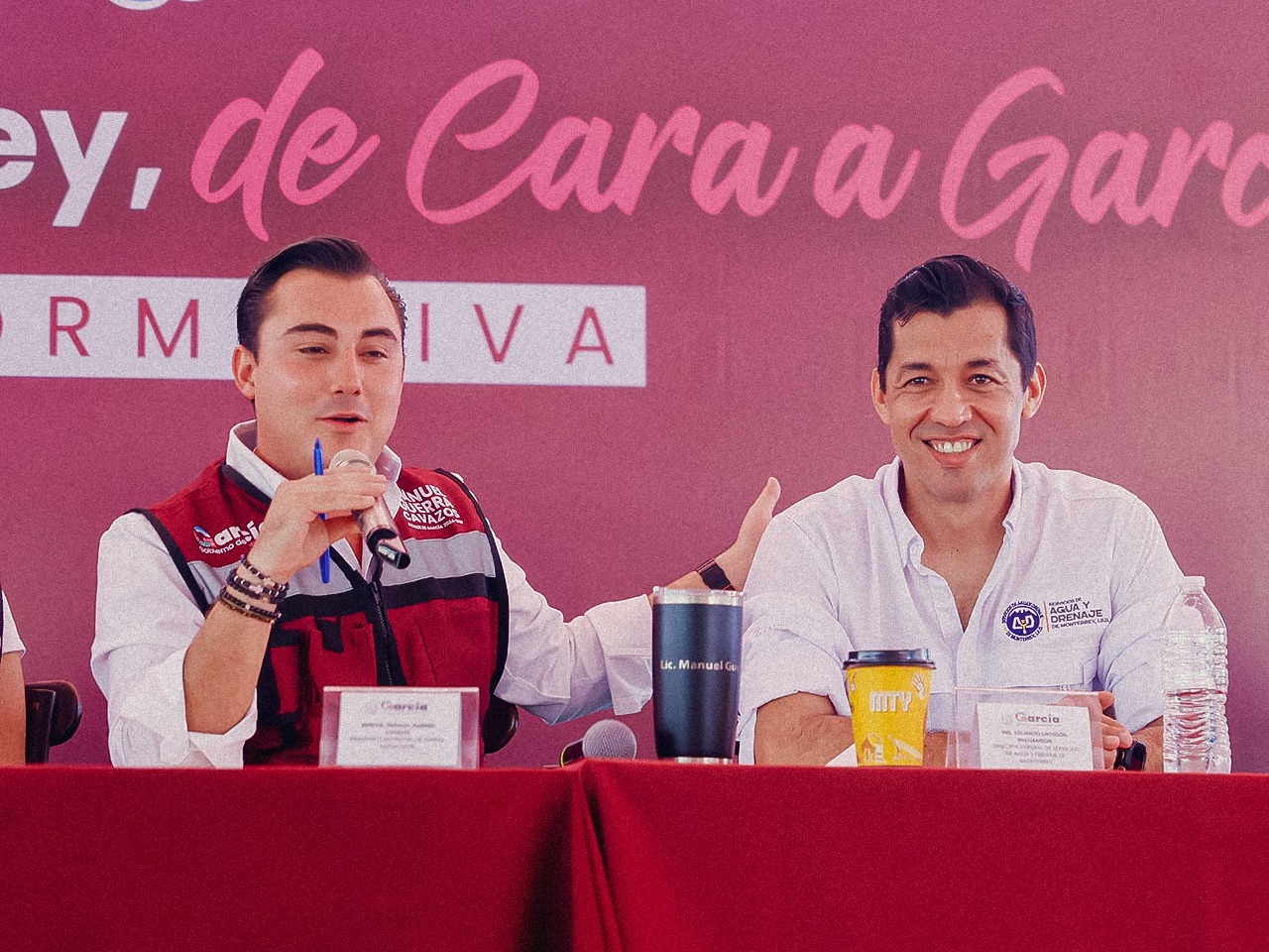 Presenta Agua y Drenaje ruta de trabajo para fortalecer el servicio de agua en García