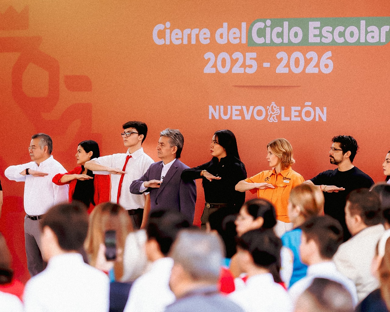 Concluye ciclo escolar 2025-2026 para más de un millón de estudiantes en Nuevo León