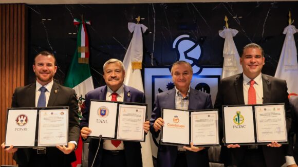 El municipio de Guadalupe y la UANL firman convenio de colaboración académica