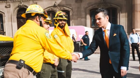 Secretario de Gobierno reconoce labor de brigadistas forestales en Nuevo León
