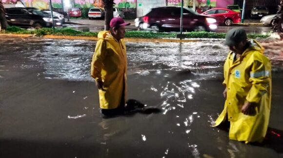 Tormenta deja inundaciones y 20 árboles caídos en Ciudad de México