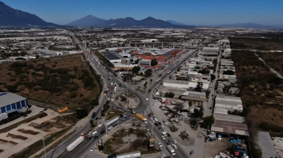 Exige Raúl Cantú conclusión de obras en el Distribuidor Vial Triángulo Norte, en NL