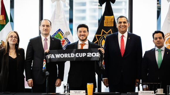 Reconoce FIFA al Gobierno de NL y Mesa de Seguridad por la coordinación del mundial