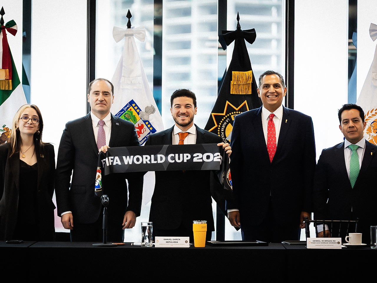 Reconoce FIFA al Gobierno de Nuevo León y Mesa de Seguridad por la coordinación del mundial