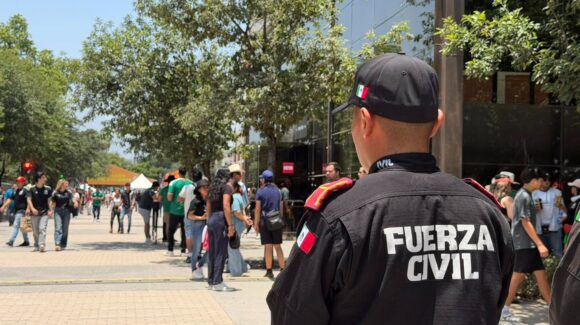 Refuerzan seguridad durante la jornada de cierre del Fan Fest en Parque Fundidora de Monterrey