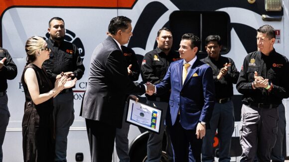 FIFA reconoce a Protección Civil de Nuevo León por su desempeño durante el Mundial 2026