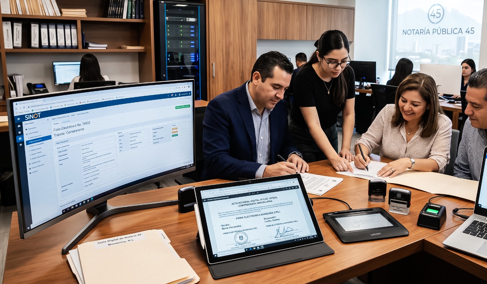 Impulsa Colegio de Notarios de Nuevo León nueva ley para digitalizar trámites y actos a distancia