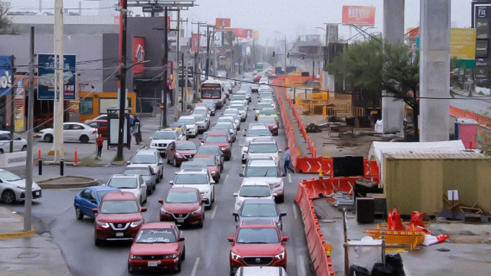 Monterrey: Anuncian cierres viales en avenida Miguel Alemán por trabajos de la Línea 6 del Metro
