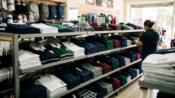 Padres de familia en Nuevo León anticipan compras de uniformes ante el próximo ciclo escolar
