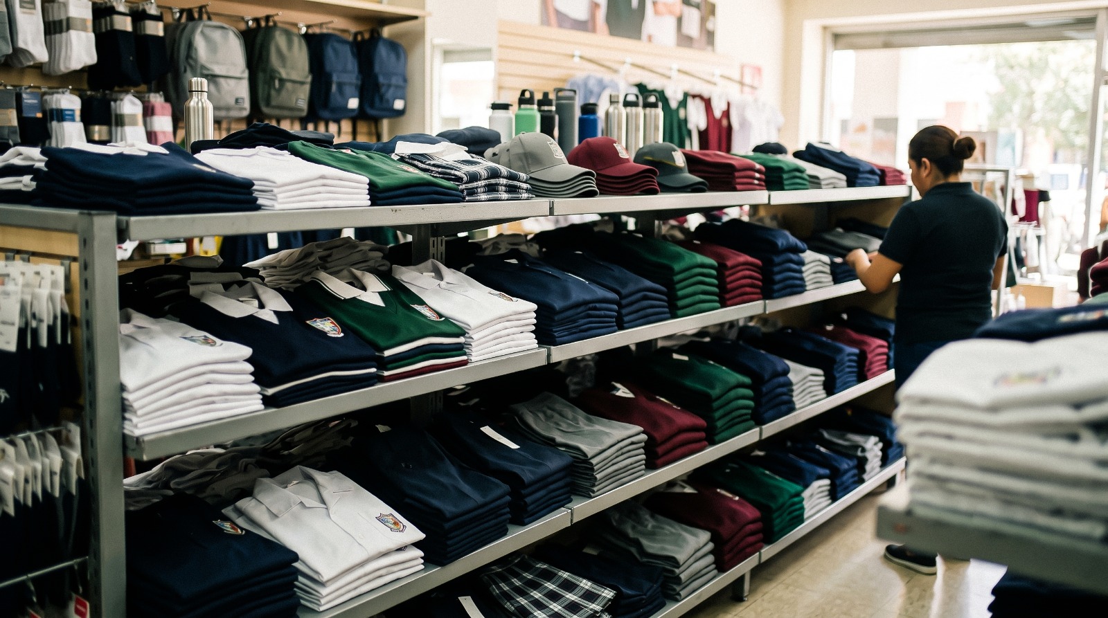 Padres de familia en Nuevo León anticipan compras de uniformes ante el próximo ciclo escolar
