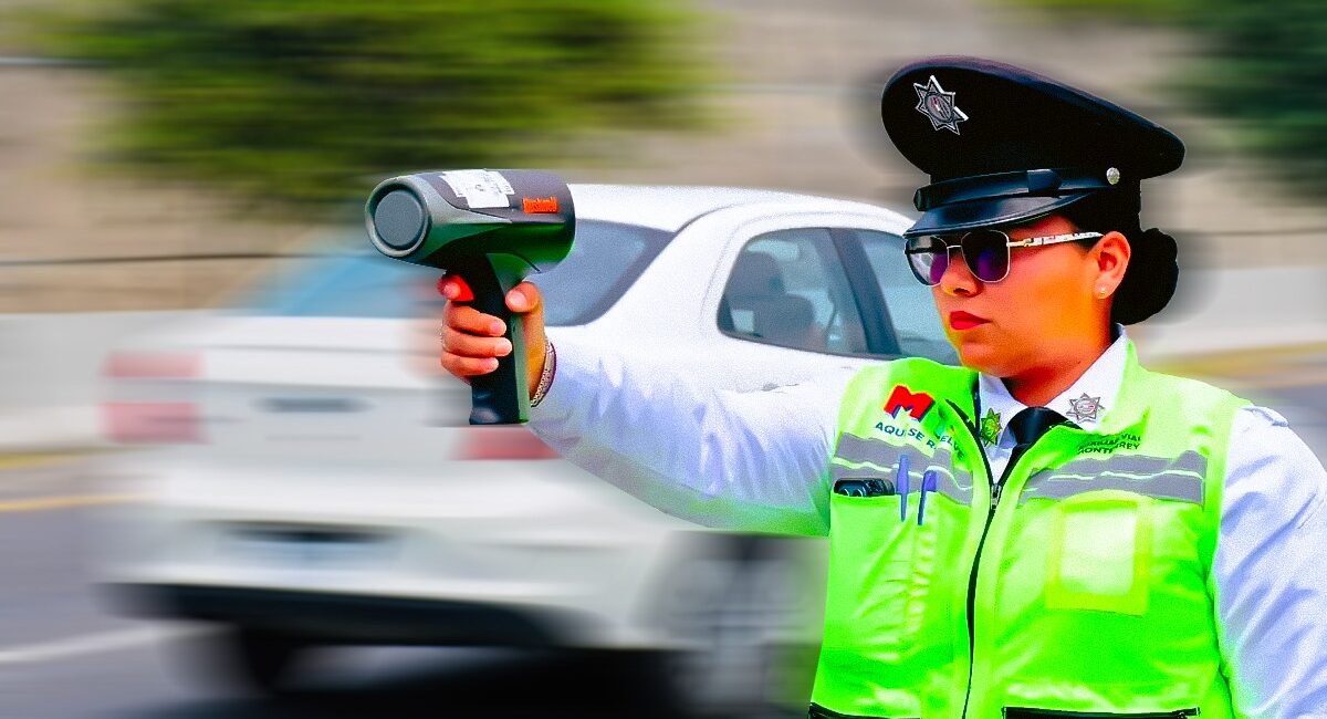 Prevén percances y multas en Carretera Nacional: Sanción por exceso de velocidad asciende a $1,760 pesos