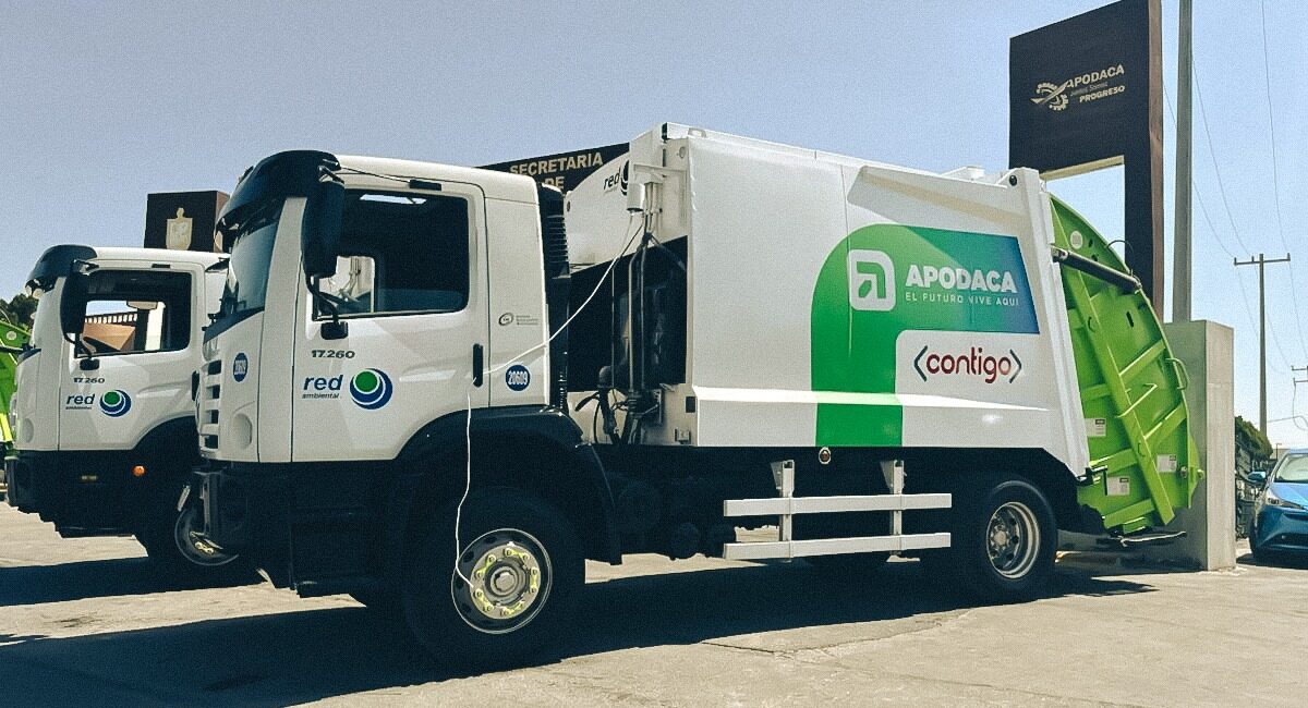 Refuerzan la recolección de basura en Apodaca con la integración de nuevas unidades de Red Ambiental