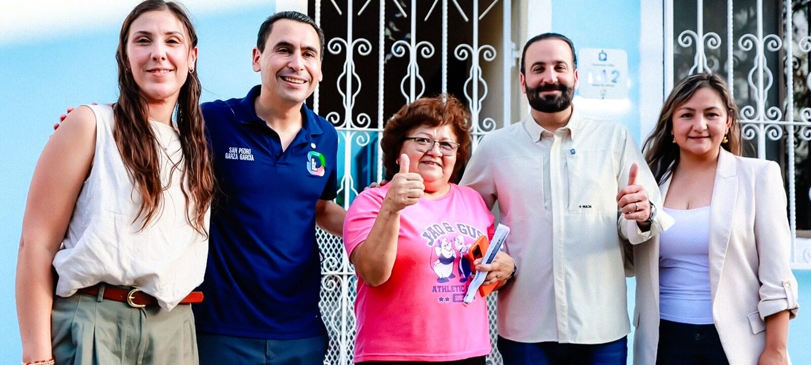Rehabilitan 26 fachadas y renuevan entorno vecinal en la colonia Jesús M. Garza de San Pedro