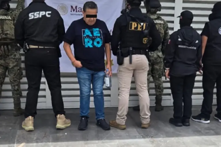 Detienen en Yucatán a Justo Aurelio Rivera, presunto operador financiero del Cártel del Noreste