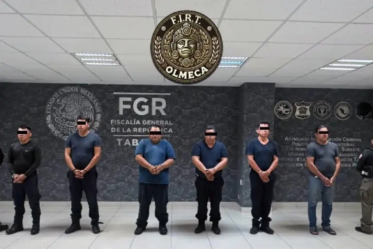 Detienen a seis policías estatales por secuestro y extorsión durante el ‘Operativo Enjambre’ en Tabasco
