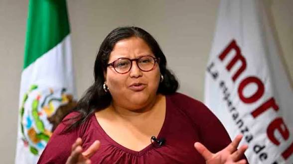 La senadora Citlalli Hernández cuestiona los destrozos ocasionados por las protestas de colectivos trans en CDMX