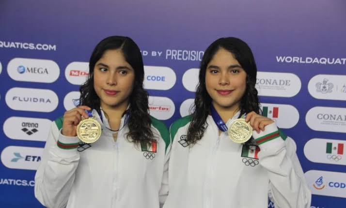Copa México de Clavados 2026: Lía y Mía Cueva ganan el oro en trampolín sincronizado femenil