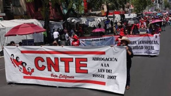CNTE convoca a una marcha en Ciudad de México el 16 de julio; se esperan afectaciones viales en CDMX