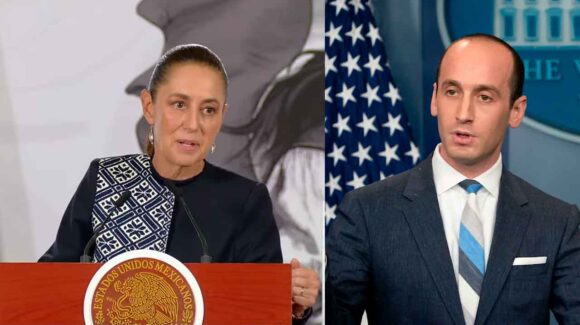 Sheinbaum responde a Stephen Miller, asesor de Trump, tras las declaraciones sobre el control que ejercen los cárteles en México