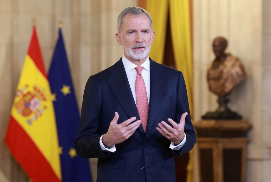 Rey Felipe VI expresa indignación por crisis migratoria en Ceuta y Melilla