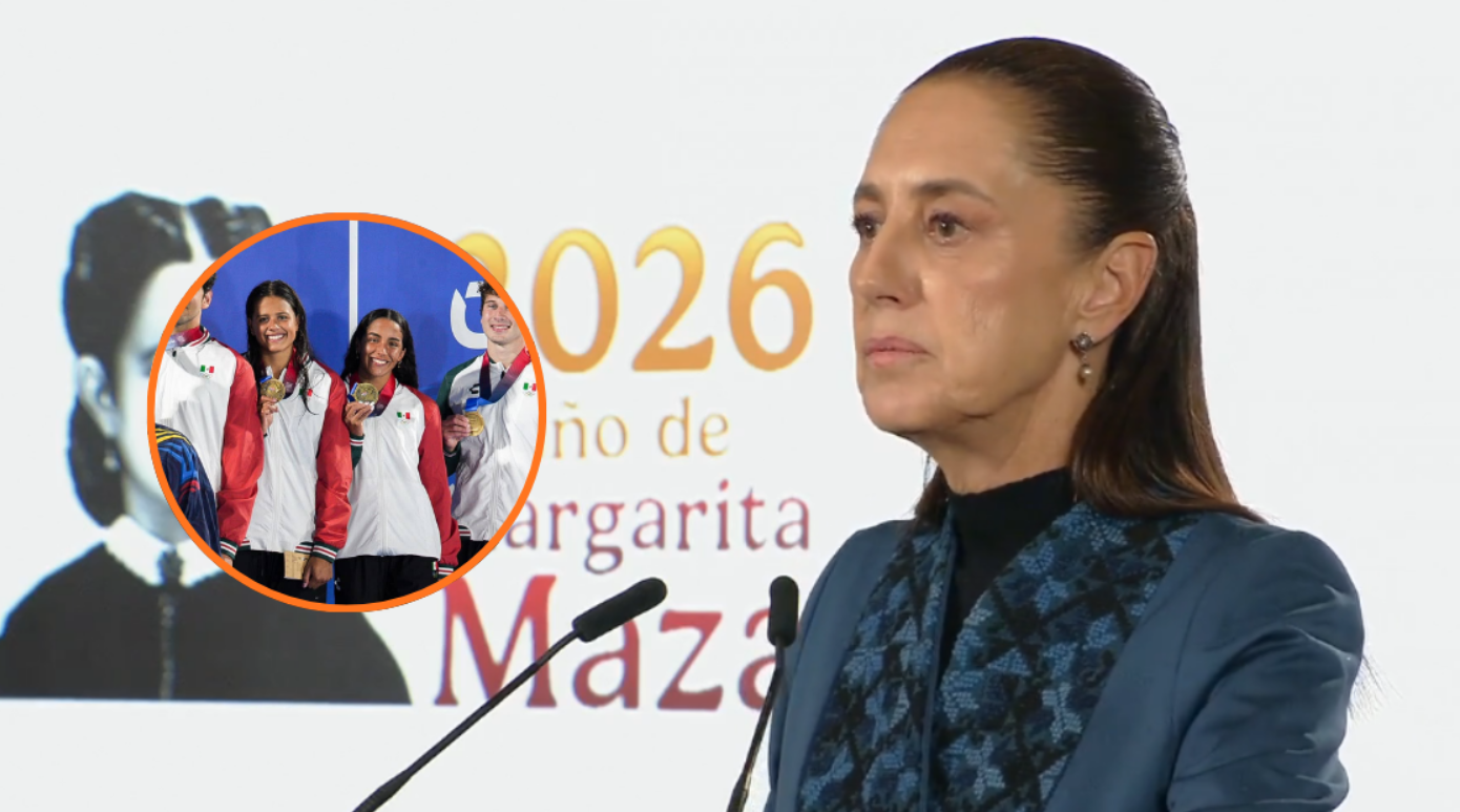 Sheinbaum felicita a atletas por lograr récord de medallas en Juegos Centroamericanos