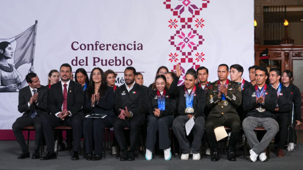 Sheinbaum anuncia premio para atletas y entrenadores tras récord histórico en los Juegos Centroamericanos