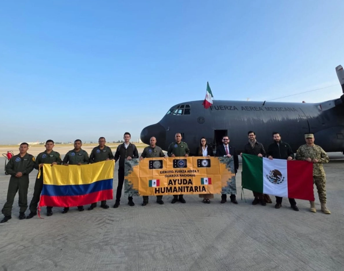 Embajada de Colombia en México agradece a la presidenta Claudia Sheinbaum su compromiso y apoyo tras terremoto